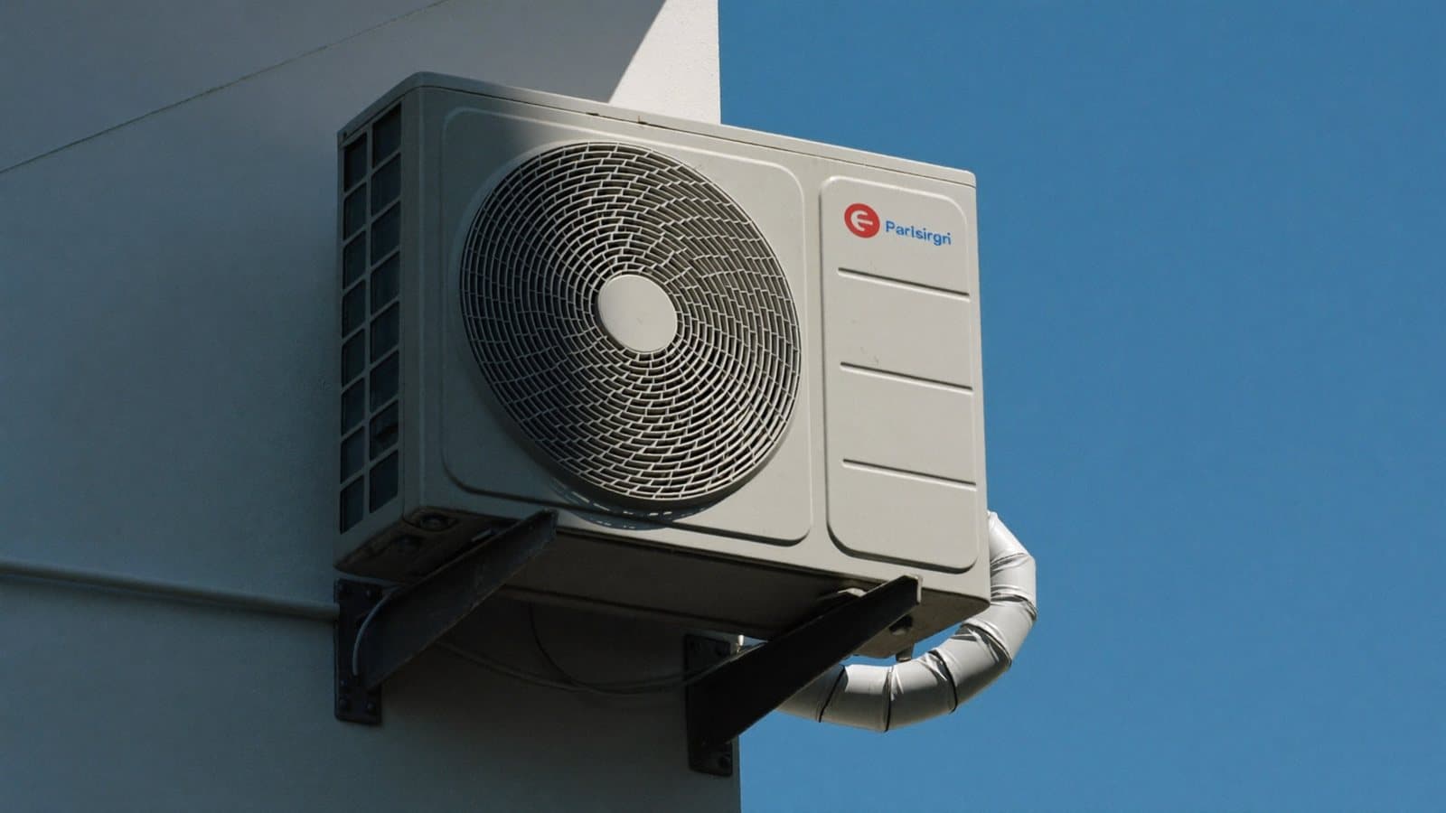 Scenario di esempio: unità esterna su un balcone d'estate